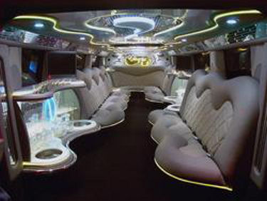 Chauffeur stretched Hummer H2 limousine hire in Sheffield, Rotherham, Doncaster, Chesterfield, South Yorkshire