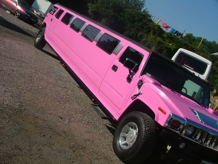 Pink Hummer H2 Limo. Pink Hummer H2 Limo. hot pink